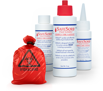 SafeSorb Red Bag