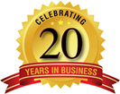 Celebrating 20 Years in Business