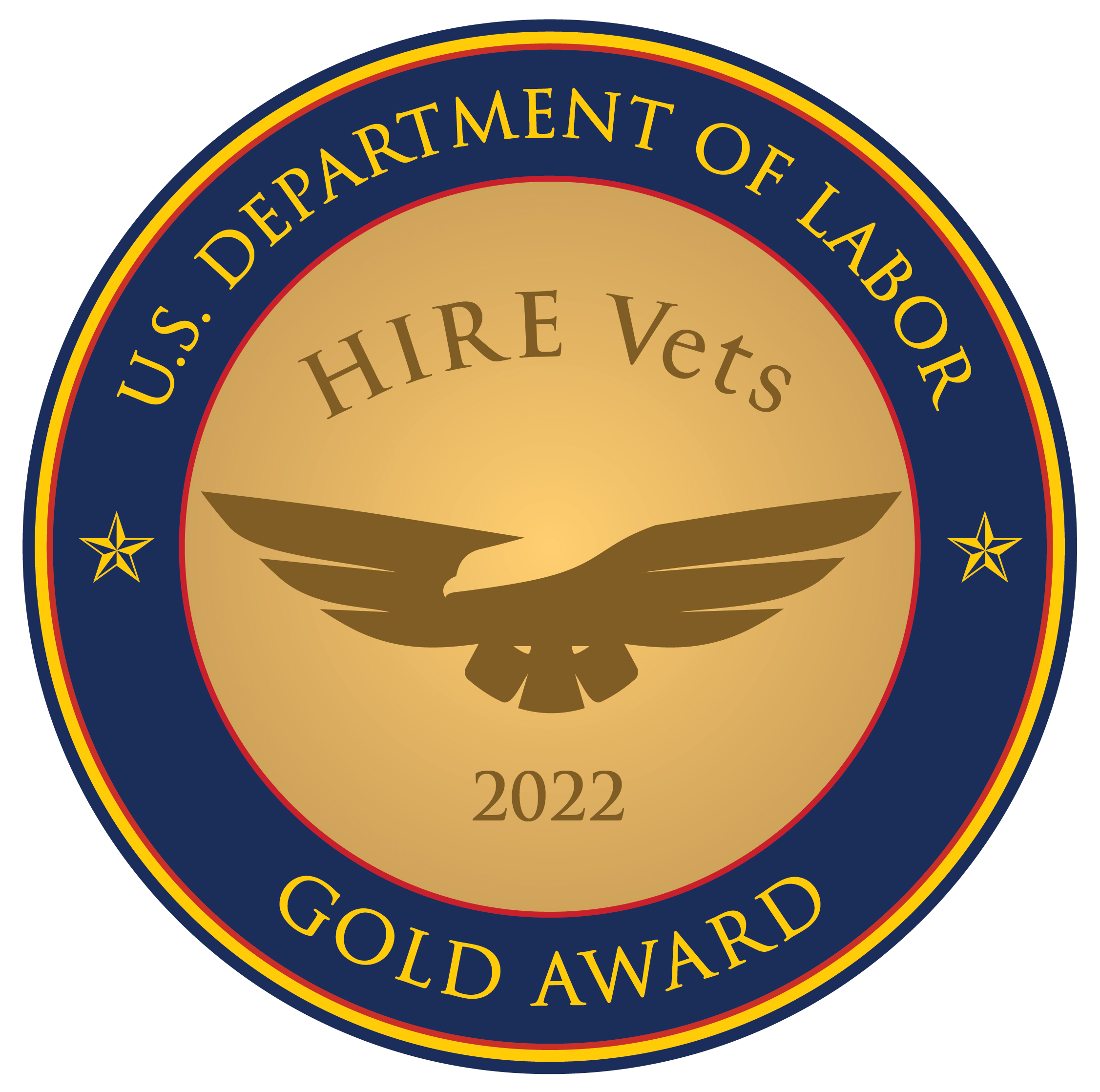 HIRE Vets Gold Medallion